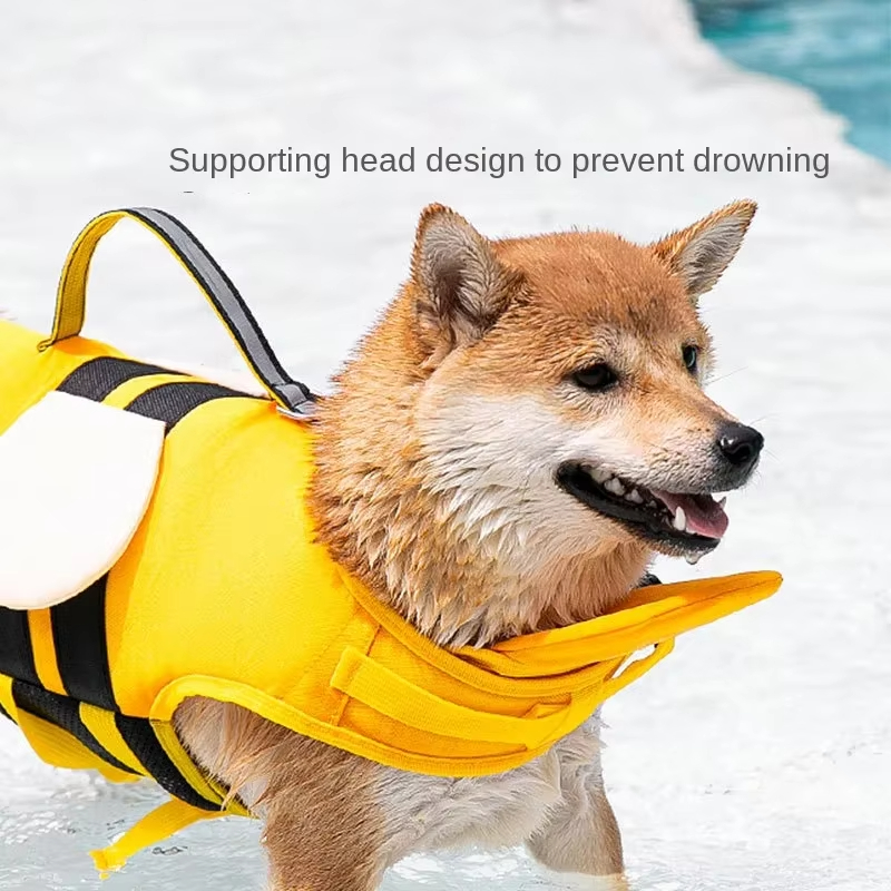 Life Jacket Buoyancy - Schwimmweste für Hunde im Bienen-Design, Auftriebsweste