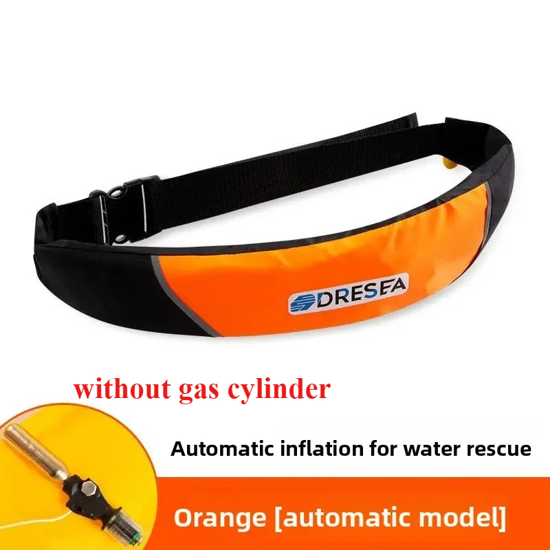 Life Jacket Buoyancy - Automatisch aufblasbare Schwimmweste mit Hüftgurt, hoher
