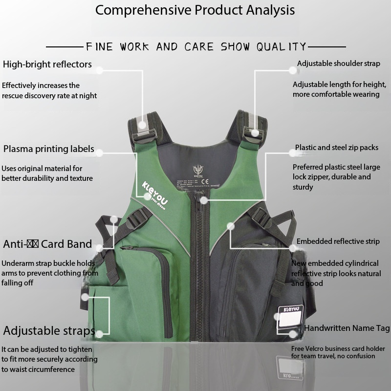 Multifunktionale Weste, Angelw – Life Jacket Buoyancy Bewertung und Preis