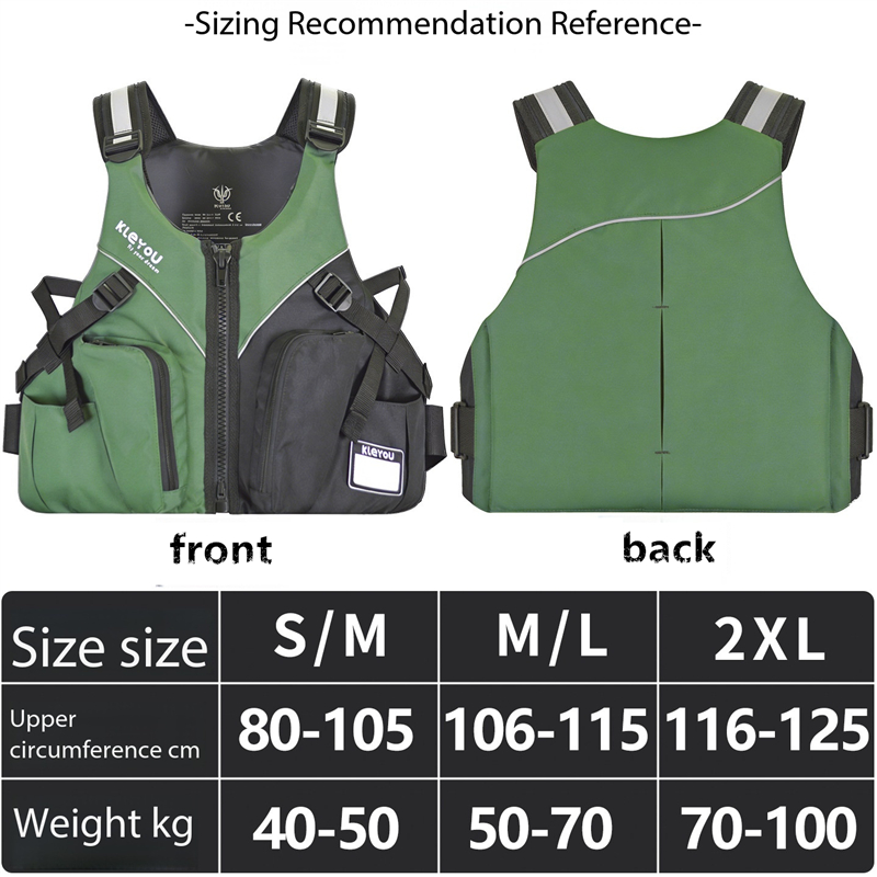 Multifunktionale Weste, Angelw – Life Jacket Buoyancy Bewertung und Preis