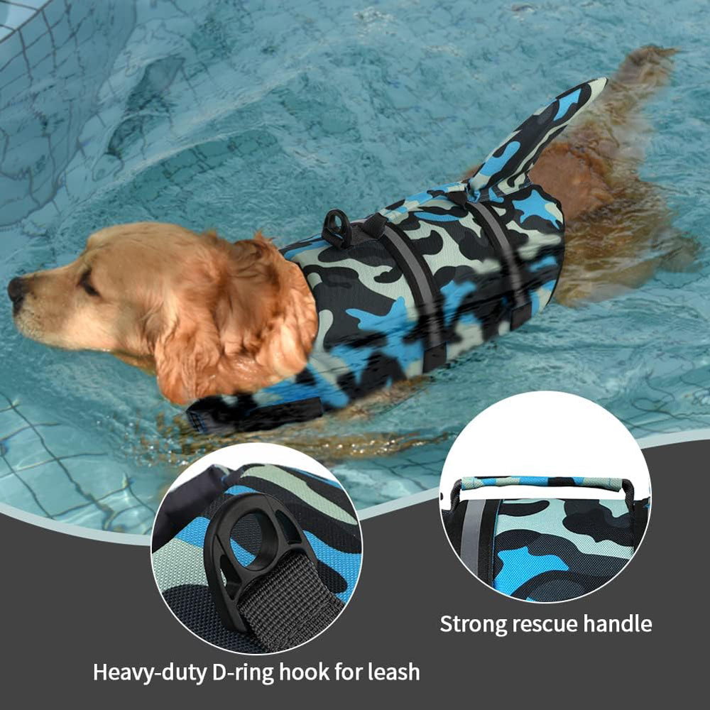 Hund Schwimmweste Hai Ripstop  – Life Jacket Buoyancy Bewertung und Preis