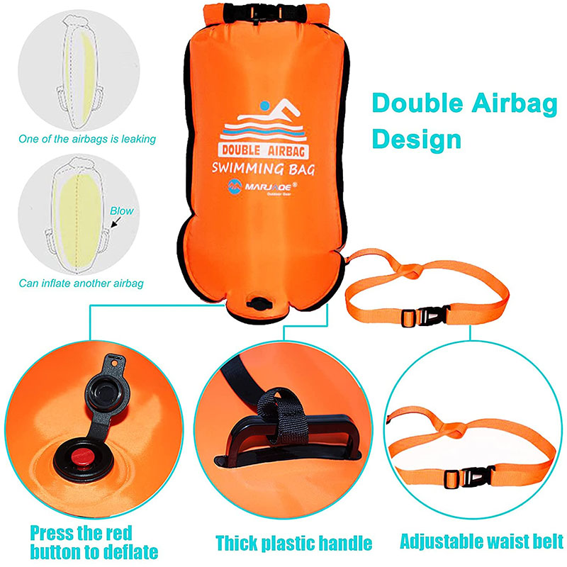 20l wasserdichter aufblasbarer – Swim Buoy Open Water Bewertung und Preis